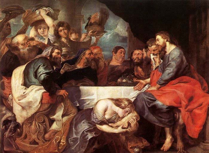 Peter Paul Rubens Christ at Simon the Pharisee